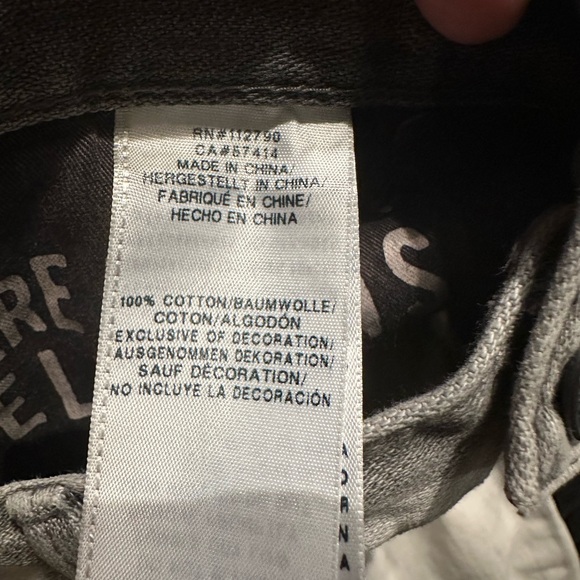 TRUE Religion ⭐️Cameron Slim Boyfriend White Black Jeans⭐️ - Picture 4 of 6